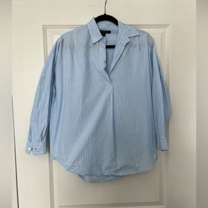 French Connection Poplin Pullover Top